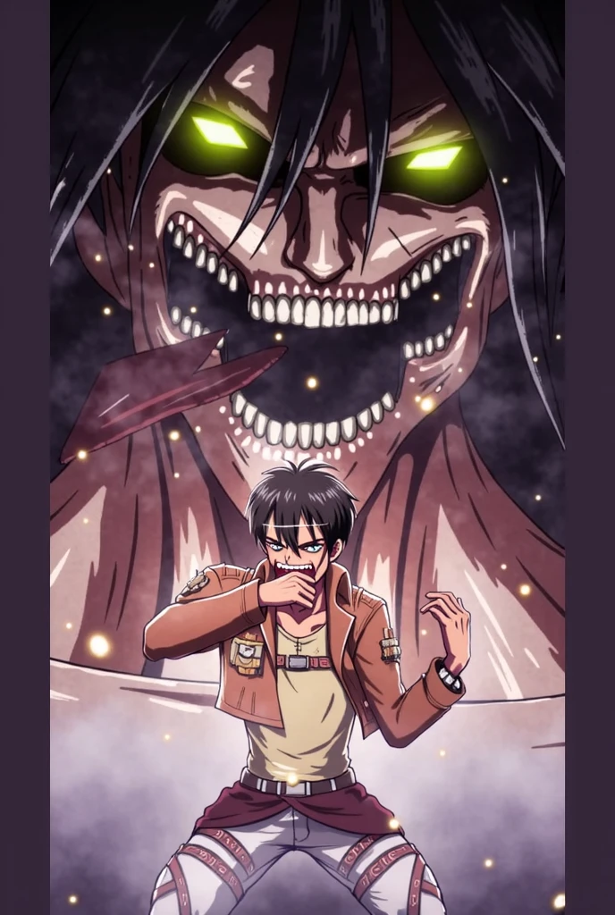 Eren Yeager, Forest, Killing Titan, Iron Titan --auto --s2
