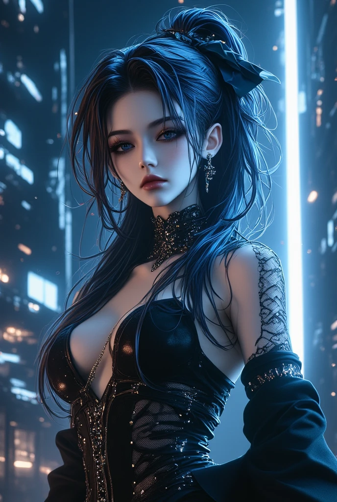 gothic rainbow mermaid