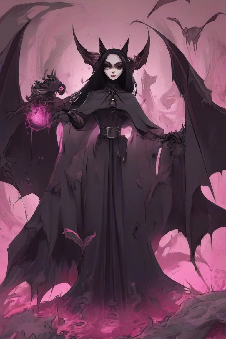 <lora:oldsketch:1.5>, (sketch:1.1), paper, no humaans, figurine, vampire, long cape, long hair, red eyes, bat wings || <lora:oldsketch:0.5>, sketch, masterpiece, 8k, high resolution, shallow depth of field, sharp focus