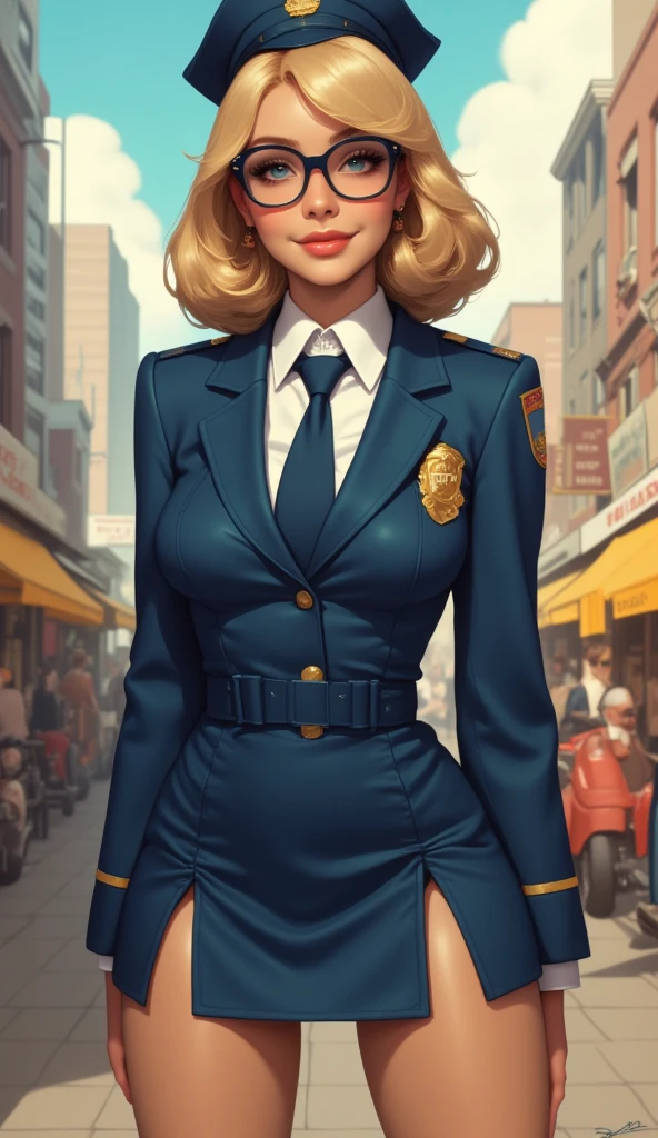 upper body, 1girl, solo, short wavy hair, blonde hair, green eyes, makeup,
Huge breasts, wide hips,
black suit jacket, white pants, white dress shirt, black top hat
((Masterpiece, best quality)),edgQuality, sad,
<lora:edgChicTops1:0.9>
city hall, election background, confetti, crowd, election banner