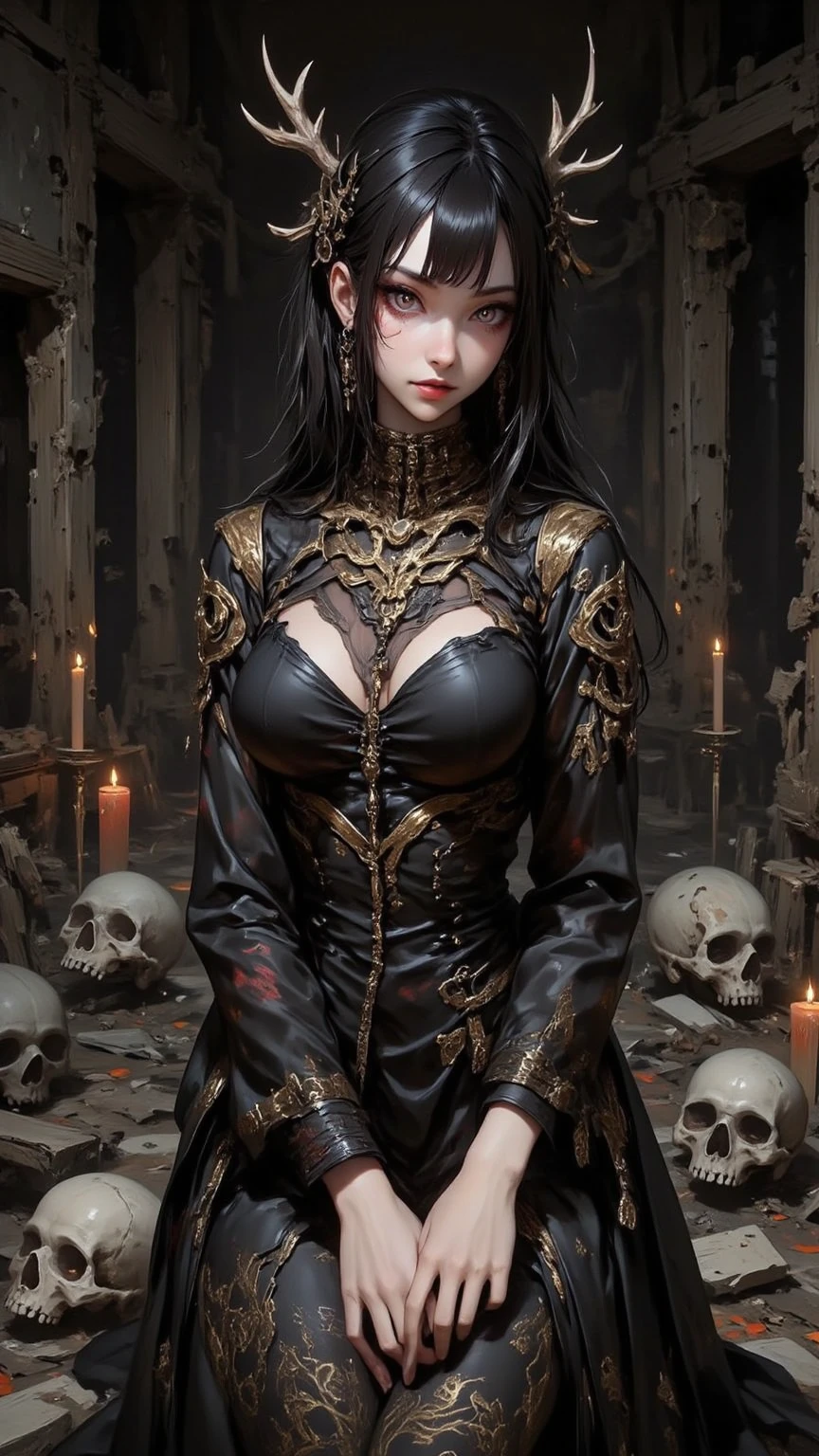 (((Masterpiece+Highest quality+high resolution+very detailed))), Boa Hancock, long, flowing black hair, high nose, sharp eyes, A noble and inviolable character., alone, (([woman]: 1.2 + [beauty]: 1.2 + ผมlongสีดำ: 1.2)), skull_Snake Background, Bright eyes, Dynamic angles and gestures, Wallpaper, ((naturally large breasts:1.3)), ((sexy)), outdoor, pirate ship.

