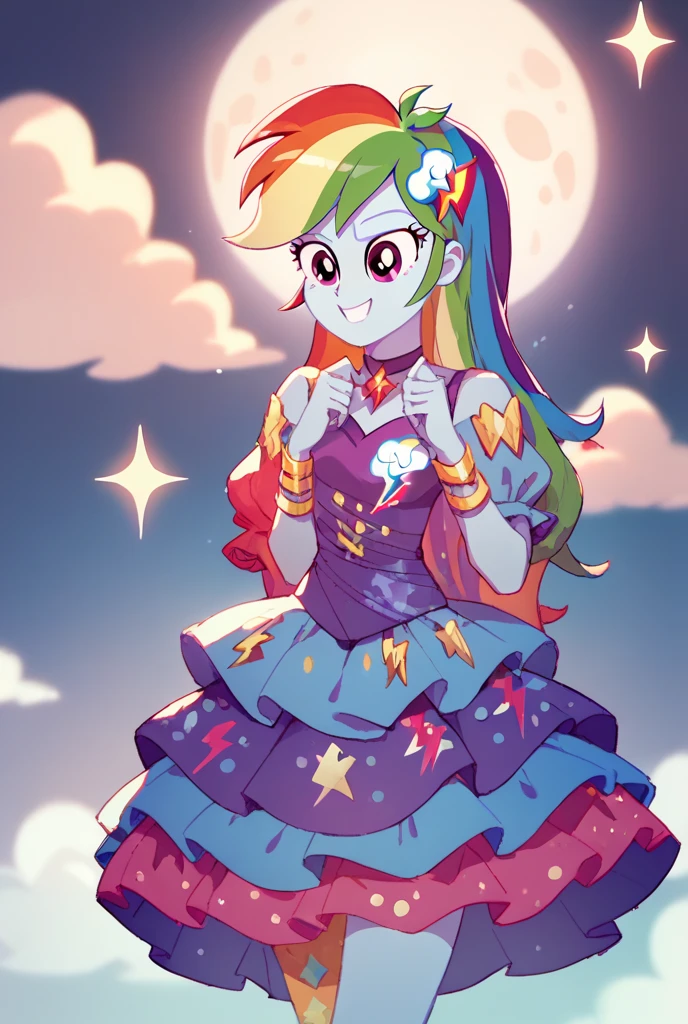 my little Pony , cute Pony , toony , 8k , 4k , Meisterwerk , Much details , Colourful Cartoon style, beautiful , Ultra Sharp , Fur , sweet , sexy cloth , sexy , yiff , bunte umgebung , have fun , Pride , Rainbow dash , Twilight Sparkle , sexy pose , cute