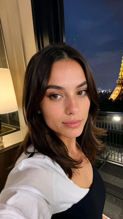(Une influenceuse brune naturelle avec de gros ,aux yeux marrons,belles lèvres détaillées,maquillage parfait) devant le Stephansdom à Vienne, porter une robe de soirée glamour [soie], debout en toute confiance dans la rue pavée [charme d&#39;antan] avec la cathédrale emblématique en toile de fond. The influencer's soiey hair is gently swaying [petite brise], et ses bijoux scintillants [collier de diamants, Boucles d&#39;oreilles élégantes] capte la lumière des lampadaires environnants. Elle tient un appareil photo vintage [nostalgique] Dans sa main, capturer la beauté enchanteresse de la ville la nuit, tandis que son charmant sourire rayonne de confiance. La scène est éclairée par des lampadaires dorés et chaleureux [ambiance romantique], jetant une lueur magique sur l&#39;architecture historique et ouvrant la voie à la présence glamour de l&#39;influenceur. L&#39;atmosphère est remplie d&#39;un air d&#39;élégance [Sophistiqué], sophistication, et beauté intemporelle. Les couleurs sont riches et vibrantes [Des couleurs vives], avec une palette de couleurs chaudes dominée par l&#39;or, rouge, et des teintes bleu profond, évoquant un sentiment d&#39;opulence et de luxe. La qualité globale de l’image est du plus haut calibre [meilleure qualité, haute résolution], offrant au spectateur un aperçu ultra-détaillé, réaliste [photoréaliste], and visually captivating chef-d&#39;œuvre [chef-d&#39;œuvre:1.2].
