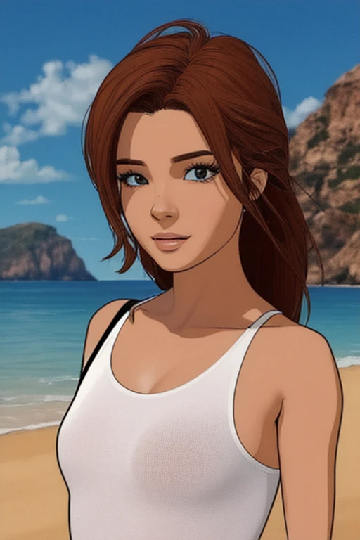 She looks a bit like Jessica Alba, Beautiful Brazilian girl, brown hair in a ponytail, 18 years old, beautiful thin figure symmetrical eyes, (beautifully detailed face, beautiful detailed eyes), dramatic lighting, (photo realism:1. 4), realistic, sharp focus, HD, highly complex, intricate, photography, hyperrealism, hyperrealistic, raytracing, physics-based rendering, ((8k, RAW photo, masterpiece), High detail RAW color photo, (highest quality), (best shadow), (best illustration), ultra high resolution, highly detailed CG unified 8K wallpapers), rim lighting, vivid color, post-processing, vibrant, color grading, Posing in a vineyard, wearing tight leggings and a sports bra, showing her butt, holding a glass of white wine