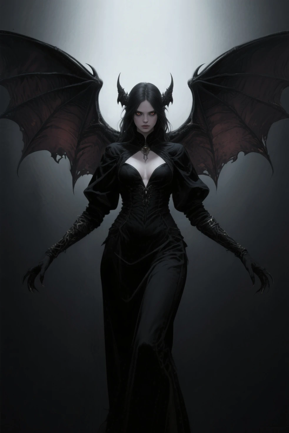 Give me an illustration of the demon incubus tenebris