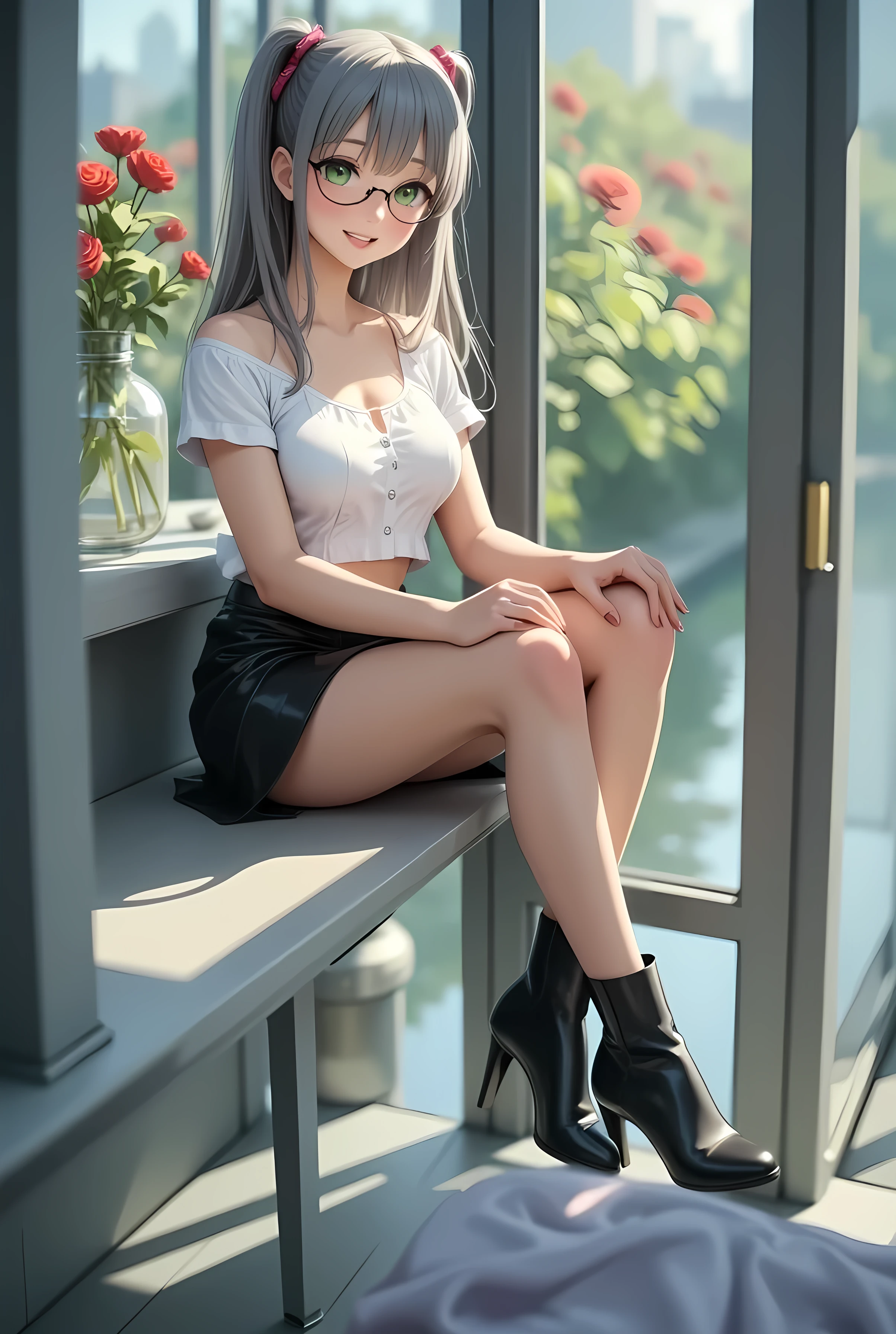 Woman Asian 30 Black Hair