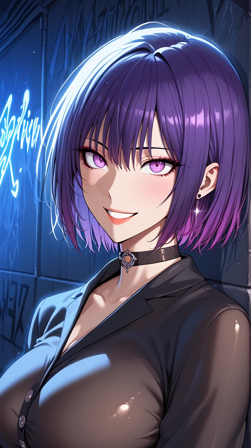 Beetlejuice, official art, 1girl, solo,(demonic, semi realistic, demonic, shiny skin, textured skin),holographic eyes, heterochromia, purple eyes, striped jacket,striped shirt, two tone hair, streaked hair, multicolored hair, red hair, green hair, wild hair, evil scene,teeth, side lighting, ray tracing, depth of field, solo, extreme light and shadow, masterpiece, post apocalyptic, sexy, beautiful , scary, rich in detail,(detailed eyes), (handsome) detailed, (dirt splotches), (horror theme), (beetlejuice), detailed eyes,(straight-on),(masterpiece), (best quality), (ultra-detailed), (best illustration),(best shadow),rim lighting, beetlejuice, ((Beetlejuice)), crazy grin, crazy