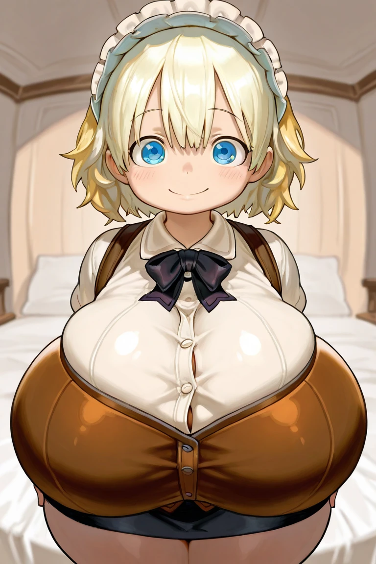 masterpiece, best quality, ultra-detailed, Potrait of beautiful , (chubby) (sexly), (plump), (sexly), (Nude), ((tomboy)), (アニメ), (Breasts), (Plump), ((very short hair)), (boyish), (muscular), (naughty), (young), (Short Hair), (pudge face), (cute), (handsome), (Nude), (Big Areola), (Bad body odor), (Elegg), (purple eyes), ((thick)), (The eyes are hidden by the bangs), (Sinister), (insidious), (No light in my eyes), (smile)