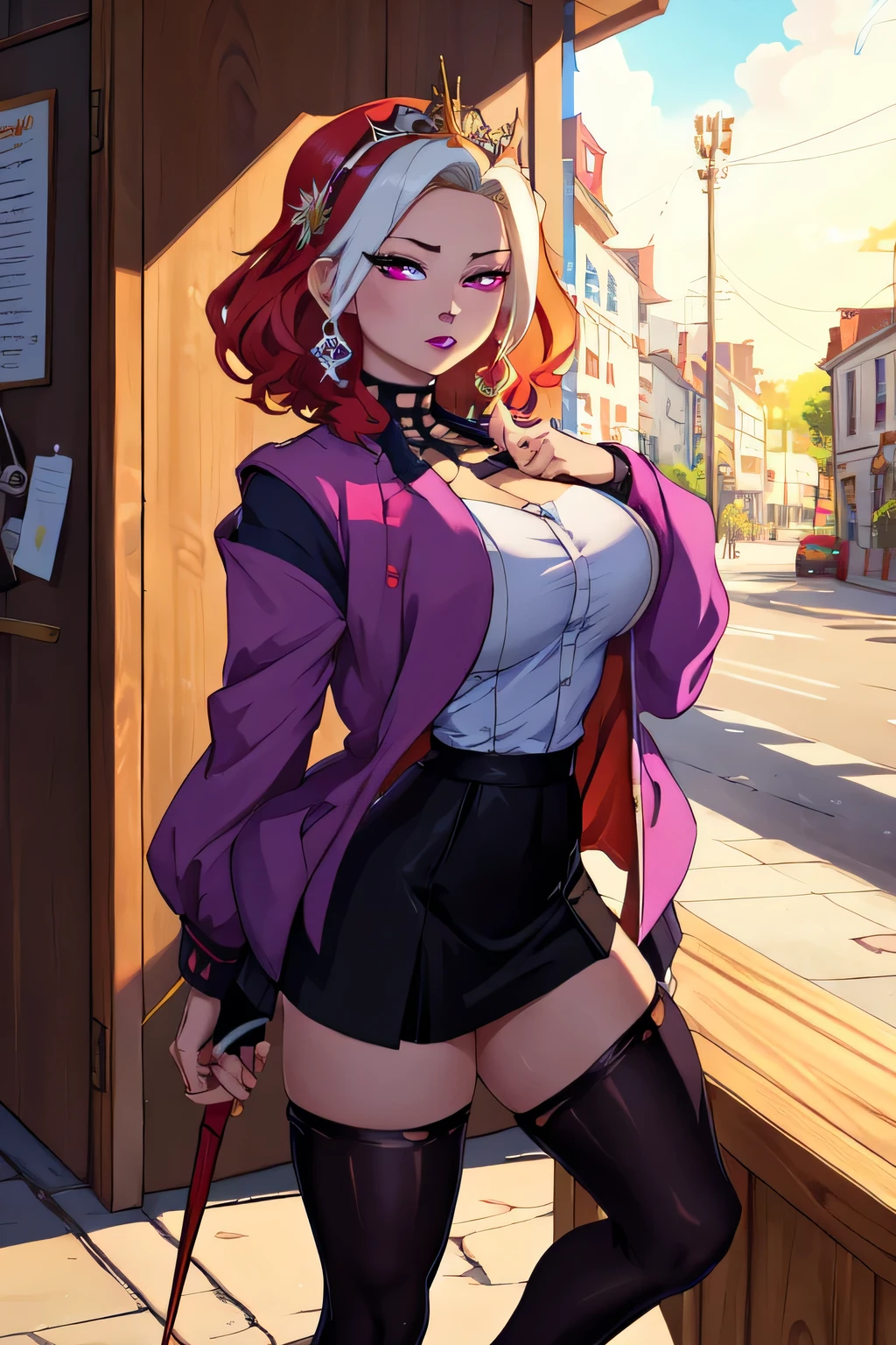 (masterpiece:1.4),best quality, 1girl, curvy, hyperdetailed, adult, mature, woman, heart hair ornament,full body, hyperdetailed face, on bed, 
 <lora:mmitsuri:1>,