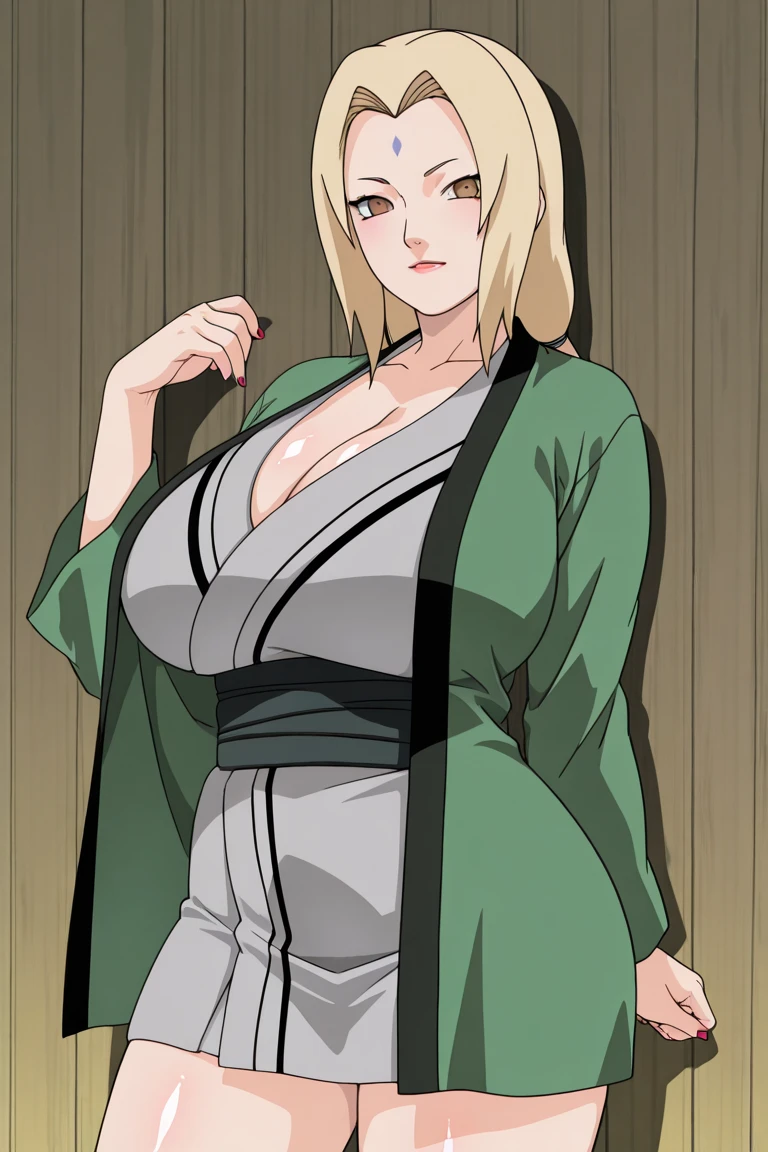 Tsunade large boobies with nipples and tsunade on Naruto dick and Naruto fucking by doggy style