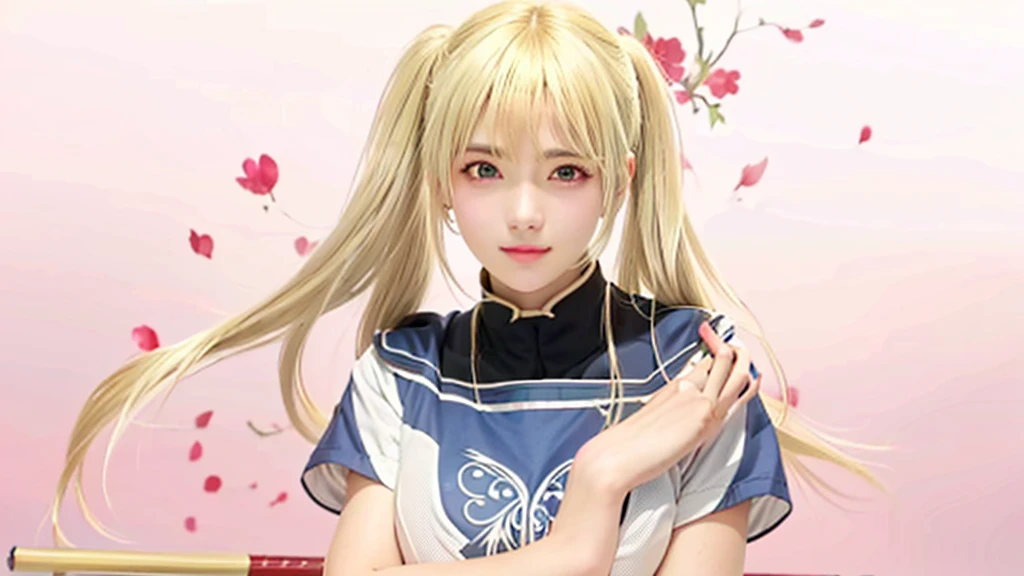 masterpiece, high quality cg, anime, illustration, best quality, 1girl, bound, bondage, beautiful face, detailed face, cowboy shot, Han Jia, 1girl, solo, long hair, blonde hair, simple background, shirt, white background, bare shoulders, brown eyes, collarbone, white shirt, short shorts, sleeveless, tank top, very small breast, bare legs,