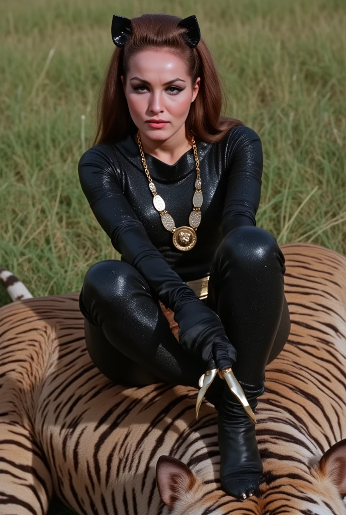 has a large tortoise shell on the back. just a photo of the full body. sitting cuddly like a tortoise. (craw). (Pose full body). face looking at camera. Divergent Russia woman. Cosplay tortoise. (Cosplay tortoise fur uniform). (real life big mom), ((front body pose)). mom. an (exquisite beautiful woman: 1.4), ((wearing cat's fur clothing)). (tortoise fur woman).((Mom)). (best detailed face:1.3), (ultra feminine: 1.3), dynamic hair, long hair, wavy hair, blue eyes, intent eyes, photorealistic, 16k, RAW, (best detailed: 1.5), masterpiece, best quality, (best detailed: 1.3), full body, ultra wide shot, 3D rendering. (((plain background. no background))). ((Front tread. front view)). ((Pose body)). ((tortoise woman)) ((Cosplay skin tortoise)).