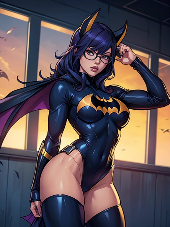 (High quality, best rendering),Catwoman from DC Comics, gigantic cleavage breasts, black eye mask,Anne Hathaway,psychopath, Crazy face, Sexy pose, 2 pieces outfit, No top, Pastel, Centered, Scale to fit the dimensions, Miniature tong, Tiny micro bikini, Pubic hair is exposed,Pubic hair is exposed,camel-toe,arms tied behind her back:1.4), (hands on back), Half-squatting in prison,Tied by a rope,Slaves