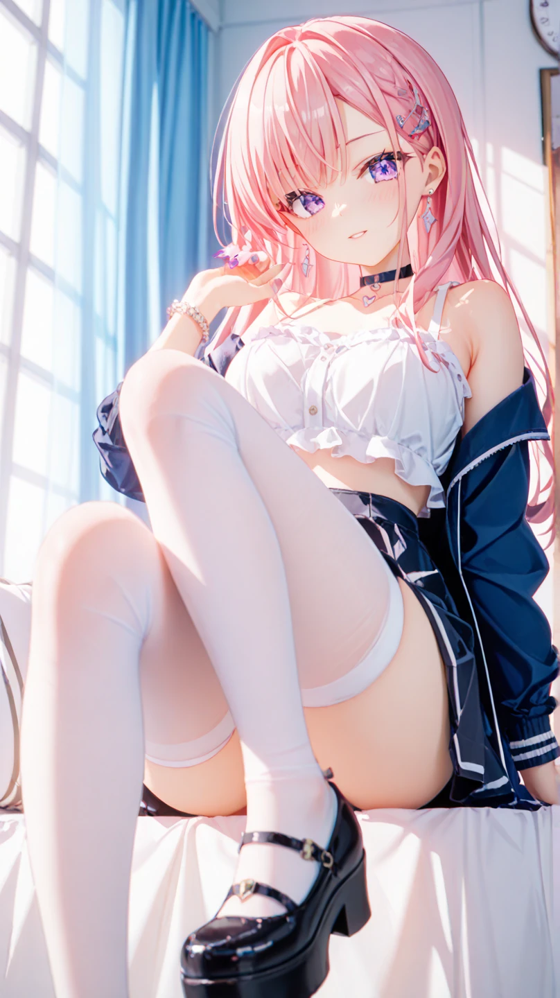 (nsfw:1.3):(Glass bodyの乙女:1.2),(Glass Armor),(Glass Panties),(Perfect Anatomy),(masterpiece),(1 person:1.3),(小柄なgirl),(Supermodel in thin string panties),(Glass body:1.2),(beautifulアート作品:1.2),(BESTquality),(Publicly viewable images:2:0),(Super Resolution),(Shiny white skin),(beautiful),((City Park)), (2.5D),(anime),(girl),Large Breasts,, (とても素敵でbeautiful:1.1), (Perfect detail:1.1), (Beautiful eyes:1.3), (Sexy pose: 1.2) , Pink Hair, Long Hair, Wide twin tails:1.2, Heart Earrings, ribbon, (Frill skirt:1.4),(garter belt:1.2), brooch, (Pink knee socks:1.2):(See-through panties:1.5),(ribbonボンデージ:1.2),(Groin tattoo),(See-through pink panties:1.3),(Thin string panties:1.2),(Wet Panties Supermodel),(Tattoo on crotch:1.2),(The legs are spread wide apart and both knees are on the ground.),({Glass Panties:1.5}),(clearPeople Panties:1.5),(cowgirlposition:1.3),(From below),(Sexy dynamic pose with legs wide open),(garter belt:1.4),(Belly button:1.2),(Underboob:1.3),(Thin legs),(legsUP:1.2),(Super Resolution),(Squat with legs wide open:1.3),(Later collapses),(Sitting:1.3),(Ass),(Slim abdomen),(Frill skirt:1.2), (Thin legs),(skirt UP:1.3) ,( ribbon bondage :1.2 )(I'm on a diet),(ベンチにSitting:1.2),(Gravure idol:1.3),({ Delicate body :1.5 }),( Baby Face ),( Troubled expression:1.2 ),(blush),( pbc_front_spreading ),(pink hair:1.5),({ MitsuriDS :1.3 })