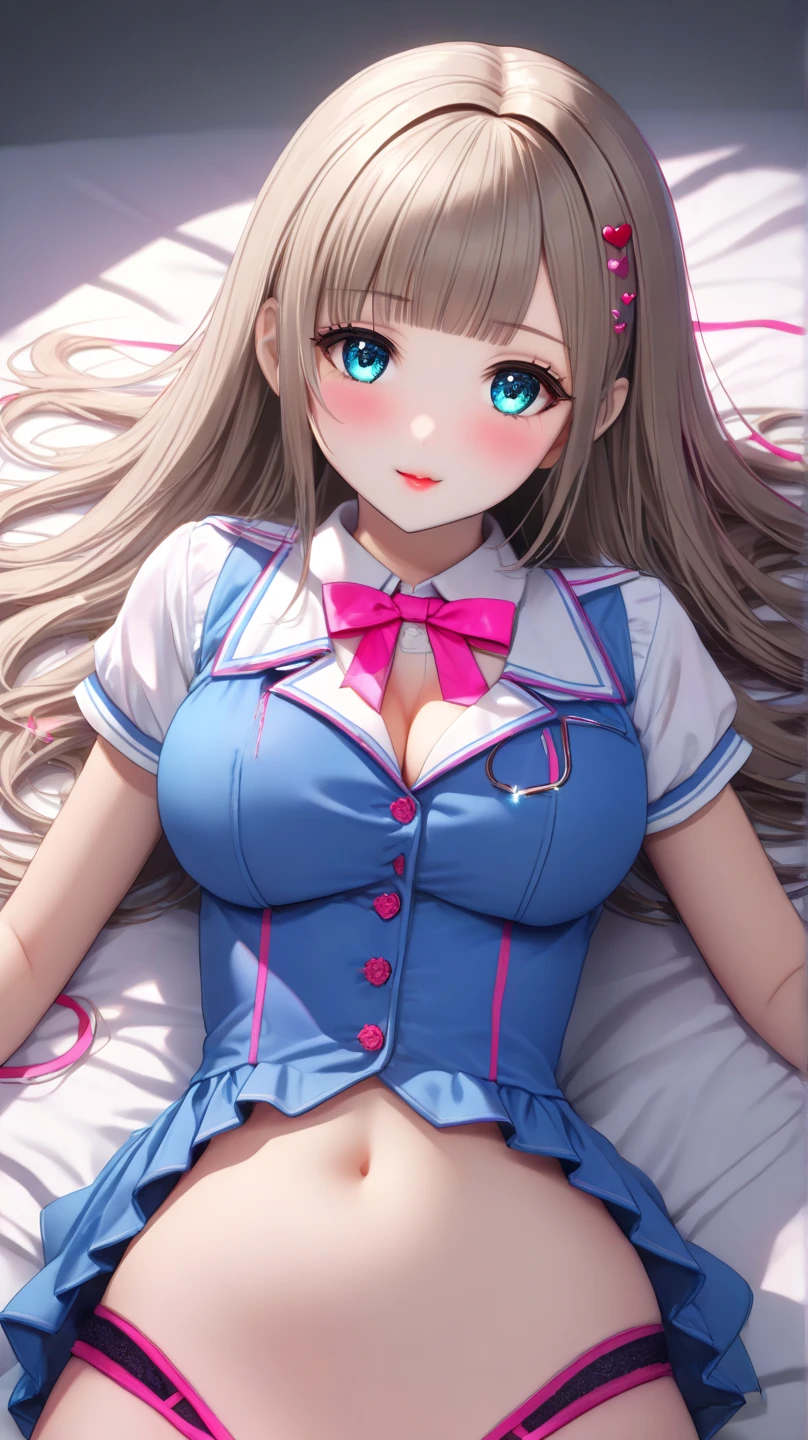 chica anime con pelo largo rubio y ojos azules sentada en una mesa, seductora chica de anime, hermosa chica de anime, Atractiva chica de anime, Chica bonita de anime, Chica rubia de anime con cabello largo, Chica anime, Arte detallado del anime digital, linda chica de anime, Anime CG arte suave, Ilya Kuvshinov con cabello largo, Artgerm extremadamente detallado, Render fotorrealista de Anime Girl