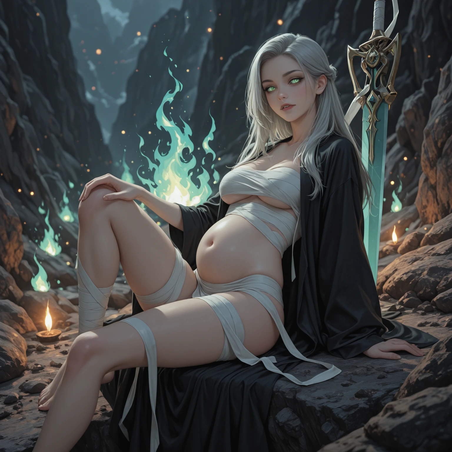(masterpiece, Highest quality:1.3)
Lightning FF13, 1 girl, alone, Long Hair, Pink Hair、Completely naked、All Nude、On all fours、Hi-Hi Pose、Place both hands on the ground、View your viewers、Upper body up、View your viewers、In the boiling lava、A sea of flames all around、Sweaty all over