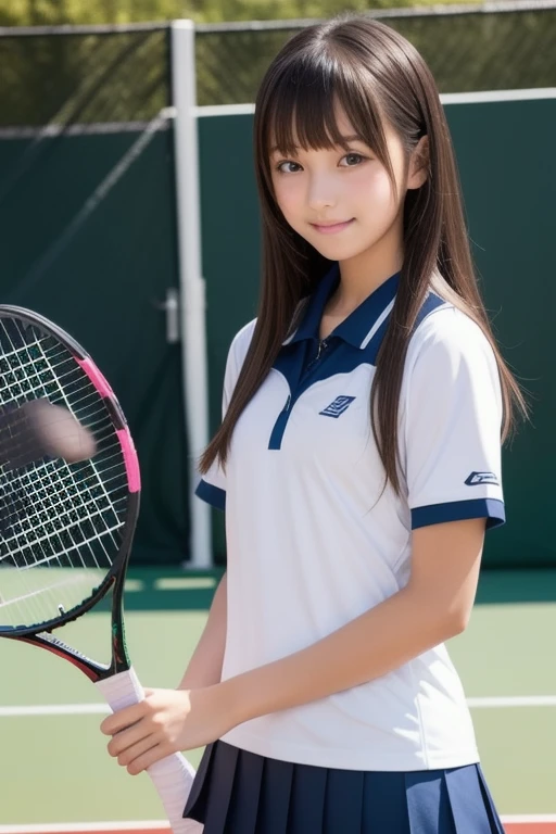 Cute Girls、high school girl、Idol、Tennis Wear、See-through