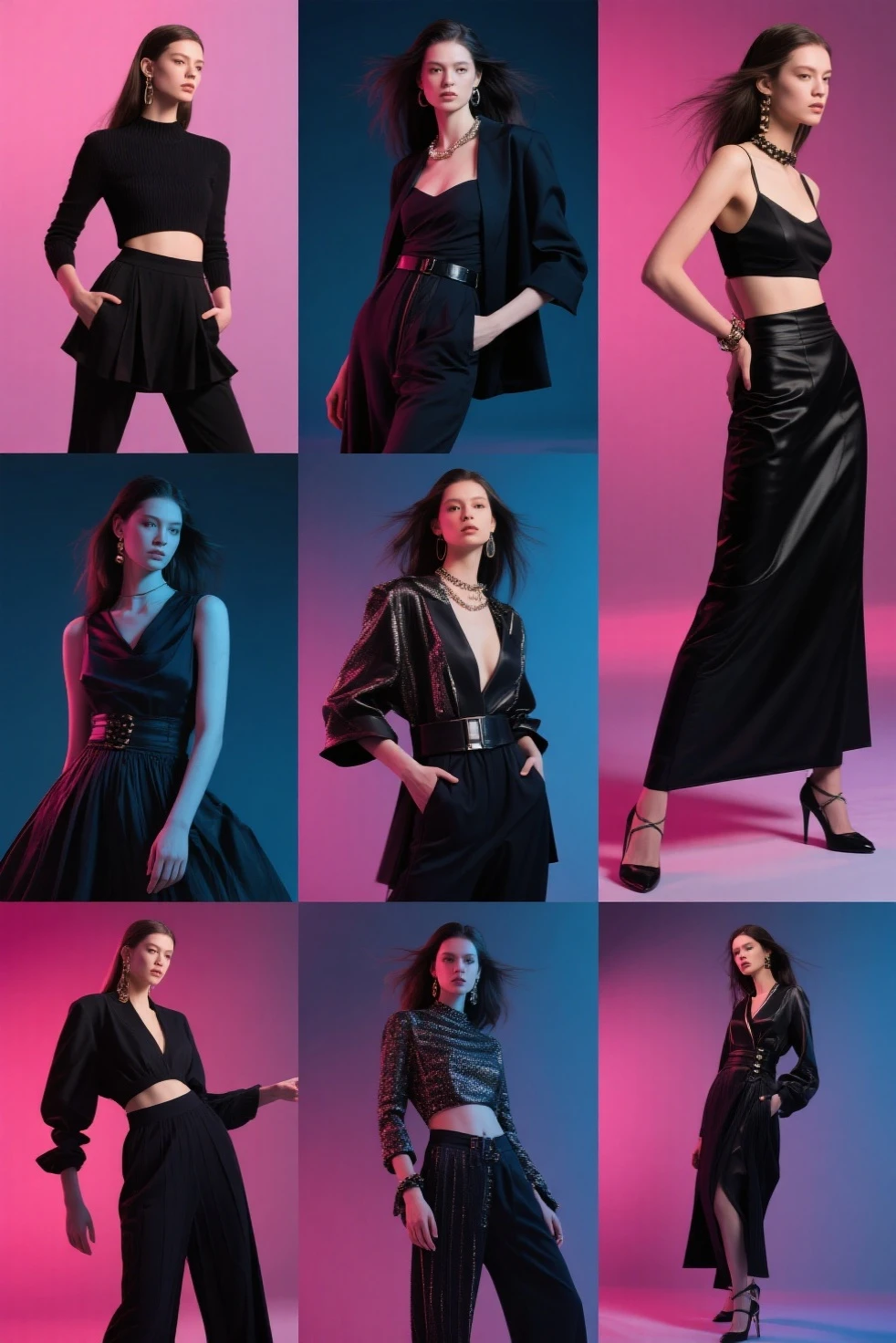 Complete fashion collection