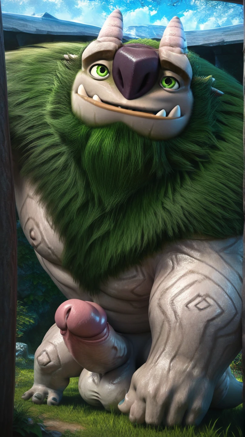 (feral male green Yoshi ), (male werewolf) score_9, score_8_up, dream prompt:score_9, beautiful, detailed cute face, blushing, shocked expression, reverse suspended congress, looking surprised, crying, forest, feet in view, foot shot, crying, green feet, ((3 toes)), ((screaming)), foot focus, huge feet, vaginal, sex, saliva, hyper feet, spreading legs, arms behind back, grabbing butt,