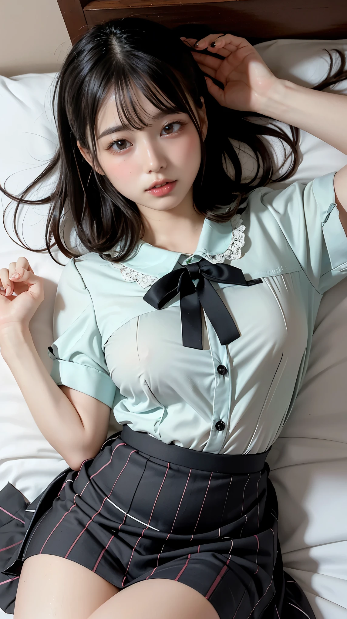 エロティックなランジェリーを着たgirl,No pants,(There is a milky white thing around) jewelry, ((girlの胸が大きい , ,((girl is wearing sexy stockings with big ribbons)) ((girl is wearing a red tie and pink ribbon stockings., 男の子がgirlに挿入する )) girl セクシー プリンセス 白い肌 美しい スリム)) ,Long blonde ,Beautiful Eyes,Delicate eyelash makeup, Without dress, transparent underwear or Without dress))Thin eyebrows, Very beautiful eyes, delicate face makeup , Pretty face, , She looks down at the camera and spreads her legs wide. , girl's pussy is wet)), Sex from behind,