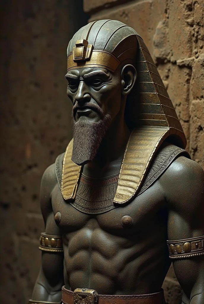 Angry portraits, God of Egypt, complex clothing, screen space {x} epic realism, Kit, Aesthetic, cinematic ligh, insanely details, Super Detail, dull colors, Soft colors , Film graininess, flagstone, usufruct, Spooky like, vignet , Inside the tomb, Photo of the suspect , The Art of Rutkovsky,