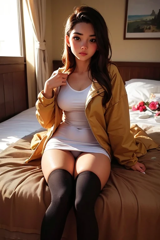 Photos of beautiful women's daily lives