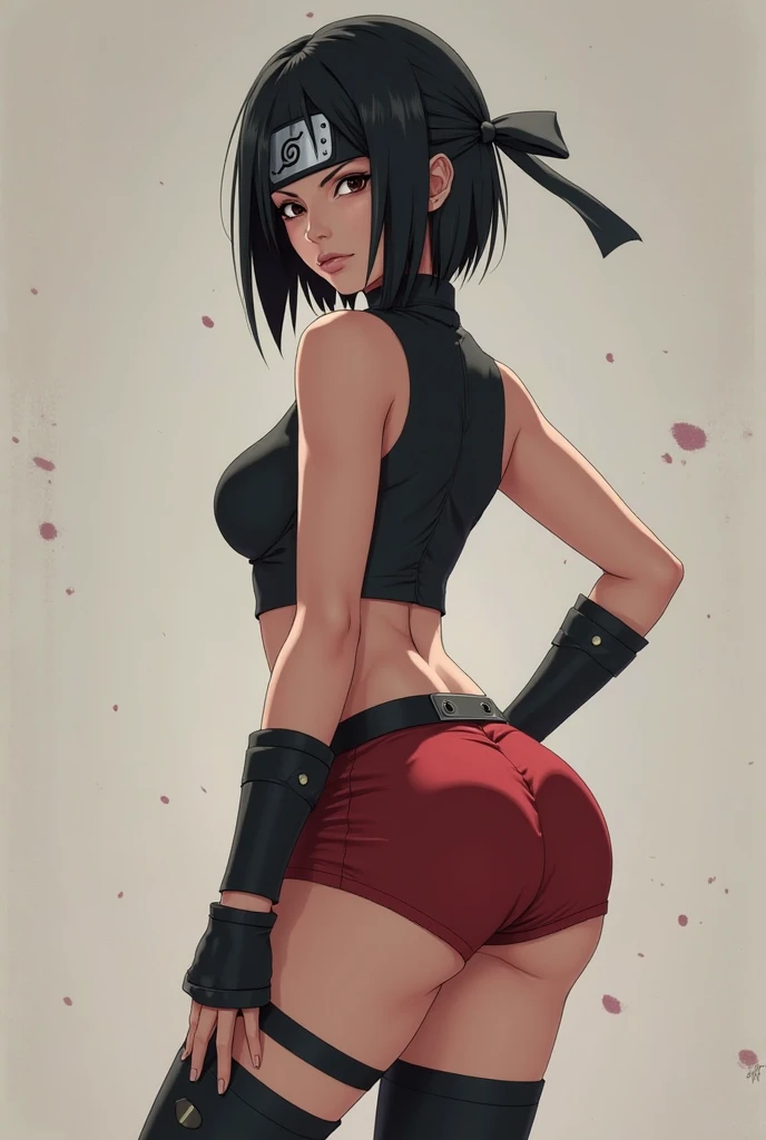 chica sexy, Hinata Hyuga, Naruto, With big breasts, Naruto Shippuden, Teaching what is improper, Kunoichi, Ninja, The leaf village, huge butt, From the hyuga family, With glasses, mini skirt, gothic, 4K, beautiful, shy, NSFW, 8k