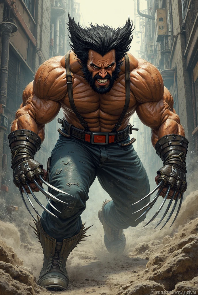 wolverine from front