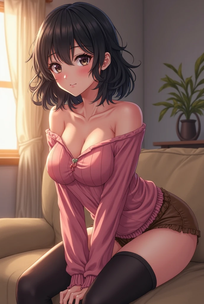 high resolution、beauty、(Perverted man grabs my ankle)、Beautiful girl wearing tights