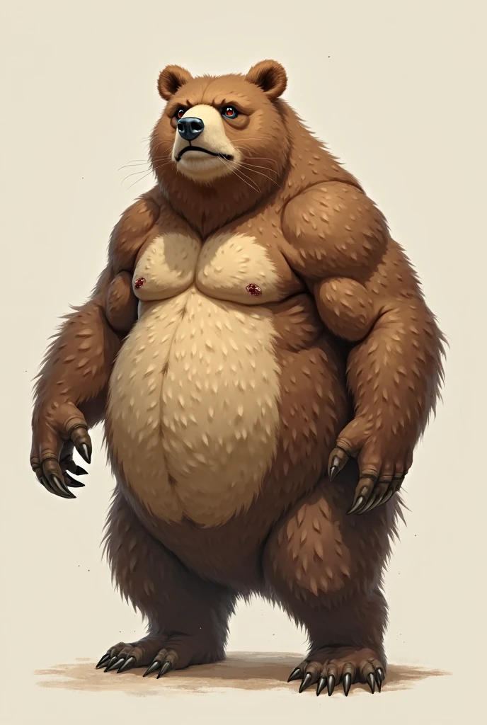 lucusold, lanxus, a man with a huge belly, furry boar, hog, fat ripped:1.2, chubby, more chubby , thicc, lowres, giant and fat, danbooru and artstation, heavy detailed, insanely inflated hips, topless, shorts, proportionally enormous arms, fluffy chest, commission for high res, detailed but rough, semirealistoc:1.3