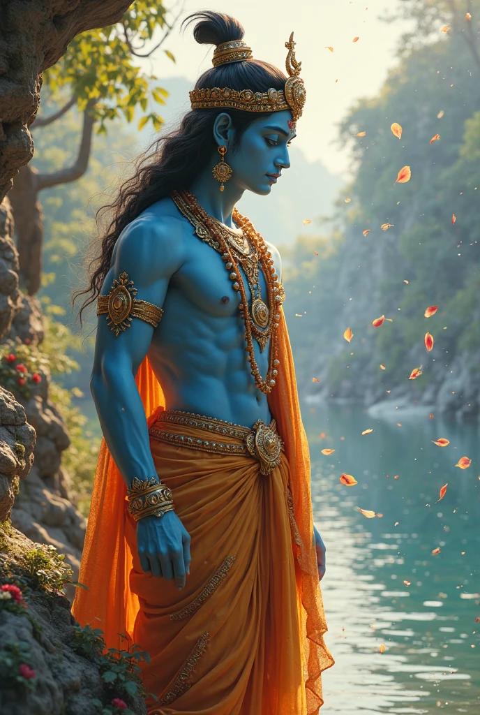 the birth of Lord Rama.  Sri Rama, the