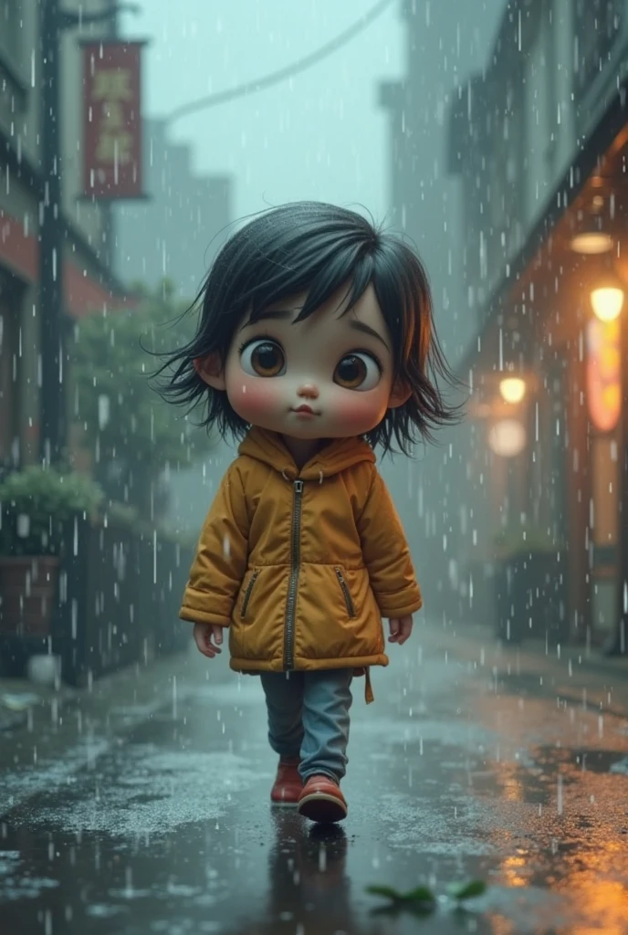 Boy rain