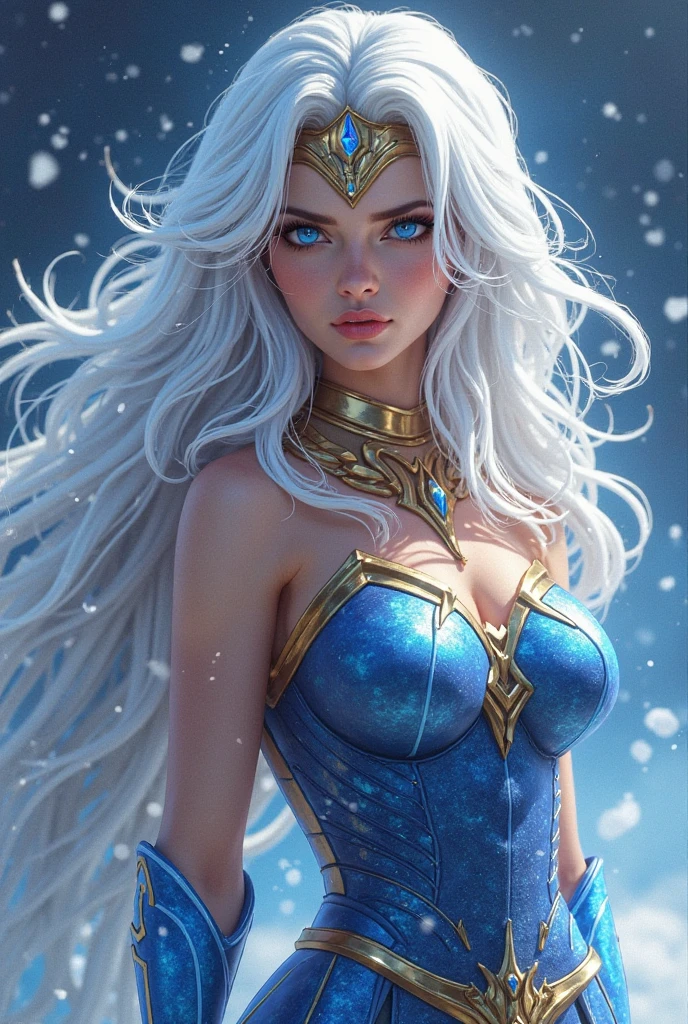 1girl, masterpiece, best quality, 8k, detailed skin texture, detailed cloth texture, beautiful detailed face, intricate details, ultra detailed, girl, halfling girl, halfling, pale skin, short, short stature, very long silver hair, straight hair that curls at the end, small breasts, pouty lips, masterpiece, best quality, dynamic pose, 8k, hair covering one eye, anime eyes, bright blue eyes, detailed eyes, big round eyes, realistic eyes, windy, eyeliner, shy personality, lots of belts, wind magic, fantasy, dungeons and dragons, detailed leather armor with cloth and fir trim
