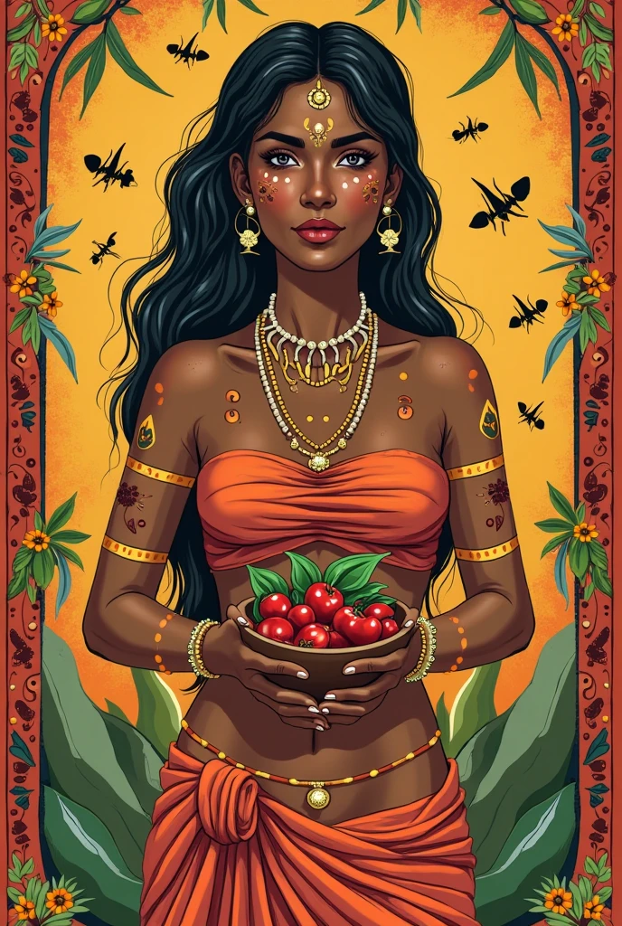 Interesting poster about Papuan red fruit
