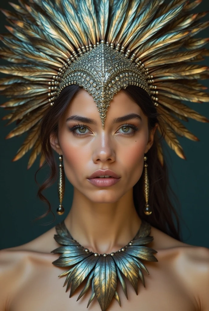 fully black background. background hex 000000. goddess princess close-up portrait ram skull. sculpture made of gold and black charcoal and dichroic glass. jellyfish phoenix head,nautilus,orchid,skull,betta fish,bioluminiscent creatures,intricate photo by Tooth Wu and wlop and beeple. octane,greg rutkowski very coherent symmetrical photo. cinematic,hyper realism,high detail,octane,8k,<lora:add-detail-xl:1.6> <lora:lora-sdxl-perfect-eyes:0.7> <lora:SDXL_Black_Sa_May:0.6>