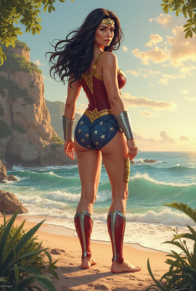 Gal Gadot plays winder woman