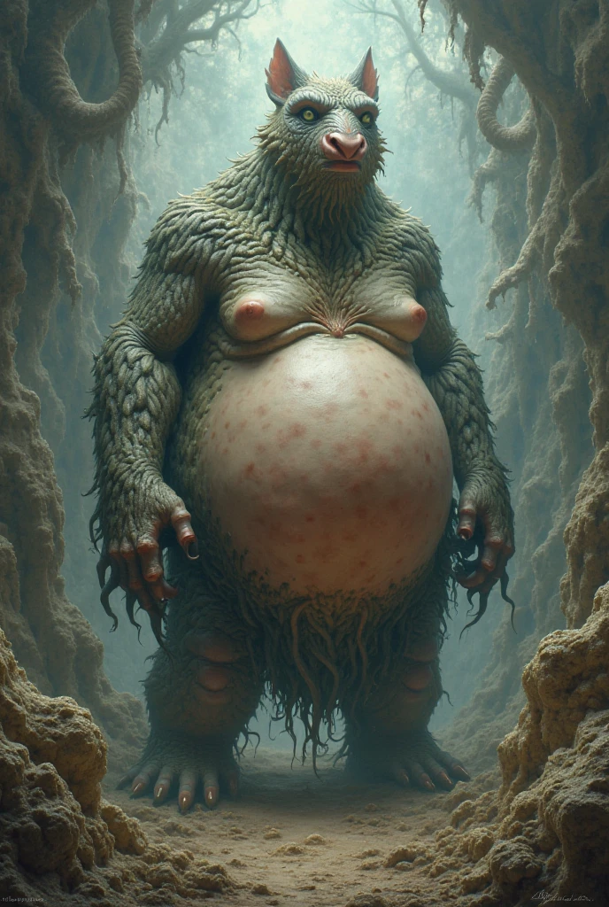 (((duo, realistic, photorealistic, photo, photography, 8k uhd, ultra-detailed, shaded, intricate, realistic, detailed background, dark skin))), ((((((human on feral terrordog, outside, large insertion, pov, Cowgirl position, excessive cum, wet belly, multi breast, multi nipple, hyper Teats, thick nipples, long nipples)))))), (((((forest, hyper penis, screaming, closed eyes, excessive cum, terrordog looking down, huge belly inflation, hands on belly, holding belly, vomiting cum))))), masterpiece, high details, high quality, best quality, highres, HD