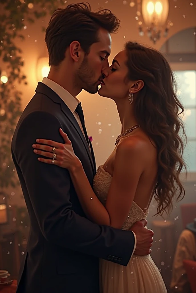 Kiss couple 