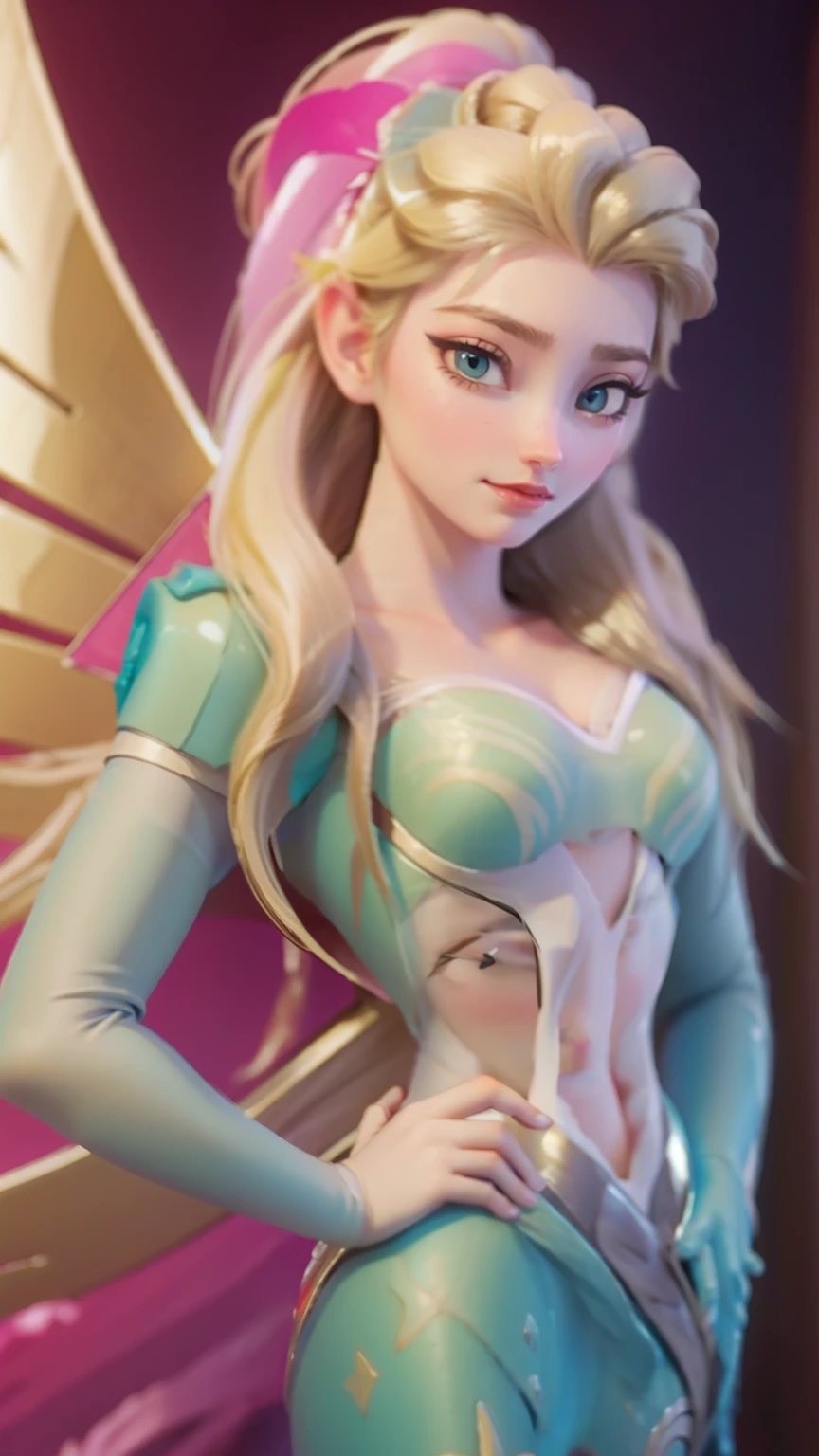 Young Elsa is very hot. busty. cutout. production.. 💗 💕 💮.