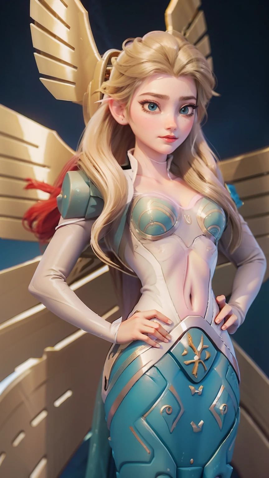 Young Elsa is very hot. busty. cutout. production.. 💗 💕 💮. 