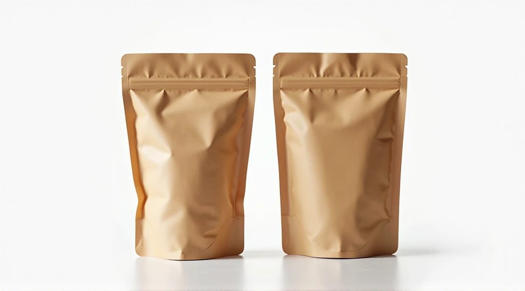 Multiple bags Cinnamon powder in transparent plastic ziplock bags with any sticker with white background 
