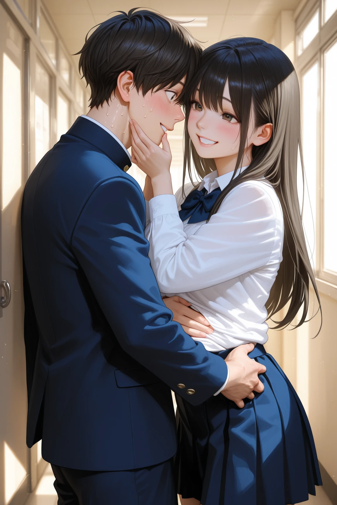 The love story of a couple, a boy and a girl from different schools, who eventually met, fell in love, and embraced their feelings for each other.