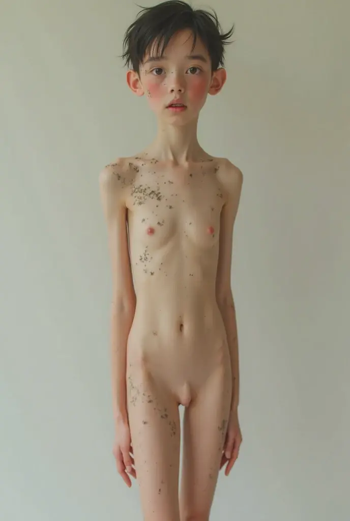 European woman, (((wide hips: 1.5))), 8k, absurd res, ((wide eyes: 1.4)), flawless face, girl with a soft body, nude, naked, ((chubby)) out of shape, ((nude)), same girl, 1girl, average mature body, natural body, ((super wide hips: 1.3)), small flat butt, sagging butt, saggy butt, full body image, 1girls, solo, masterpiece, highly detailed, detailed eyes, expressive detailed eyes, pale skin, wide eyed, detailed pupils, completely bare, ((naked)), realistic skin , blush, some freckles, realistic skin texture, ((small breasts: 1.3)), blushing, super detailed skin, smooth background, shy face, analog style, hairy crotch, (chin length hair), very large labia, swollen pussy, pussy is dripping, ((short dark hair: 1.5)), dark blue wallpaper, spreading her labia, blushing, no shirt, topless, bottomless, super detailed skin, smooth background, shy face, (broad fat hips), ((laying on her back)), (((masturbating: 1.4))), ((legs spread)), ((squatting)), ((showing her pussy)), grasping for the viewer