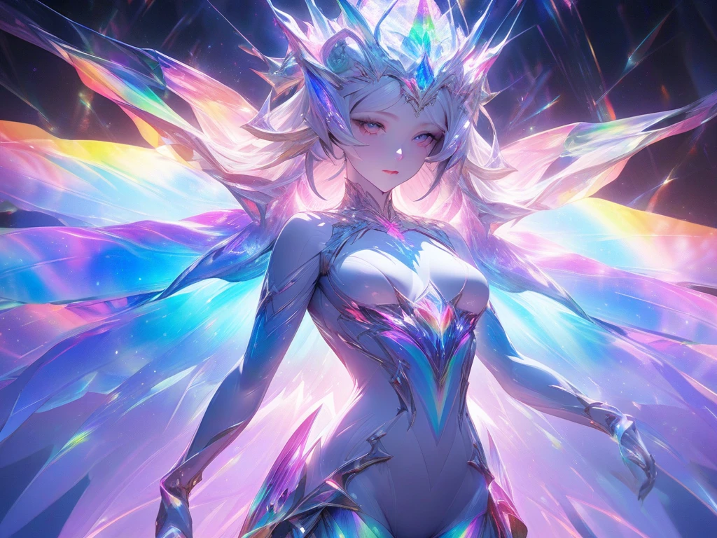 masterpiece, best quality,upper body,
1girl, cyberhelmet, with red triangle led lights and a halo, orange tech wings,
in a (bioluminescent:1.35) ocean, (biofluorescence), (vibrant, colourful, color,:1.4), (glowing, glow), (vibrant, colourful, color:1.4)
(beautiful composition, coherent:1.3), perfect composition, perfect lighting, cinematic lighting, intricate, (symmetrical:0.65), whimsical, 
<lora:ButterflyX_v26:0.6>