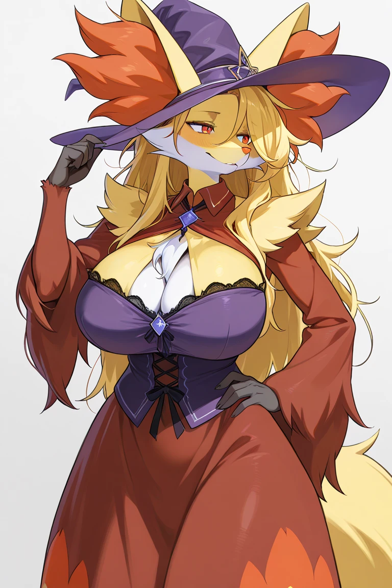 (((Masterpiece))), (((Best Quality: 1.4))), ((Super Detail: 1.4)) , hyper detailed gouache painting of a female Metallia, one girl, hyper detailed face features, expressive face, detailed textures, natural skin shader, volumetrics, warm undertones under her skin, ultra High resolution. long blond hair, witch hat with an purple eye, twin braids, slim sporty body, big tits, green eyes, sharp teeth, naked, vaginal or anal sex, cum inflation.