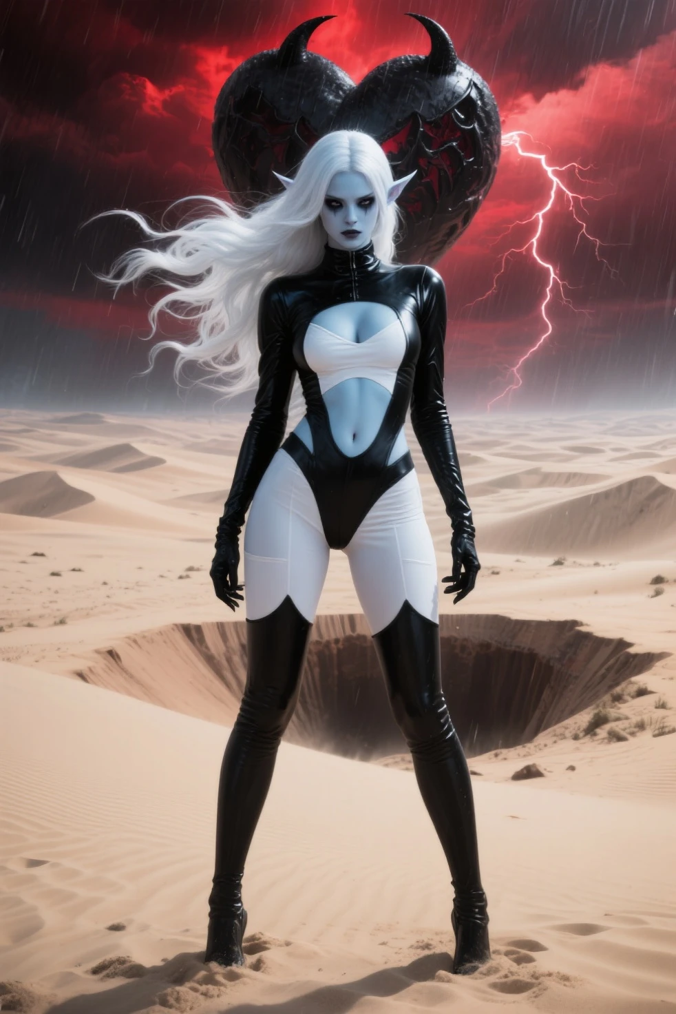 (8k, RAW photo, best quality, erotic, homoerotic, looking at viewer, face, eyes:1.5), (1boy, slender androgynous male, masculine crotch, dark sun gwyndolin:1.65)