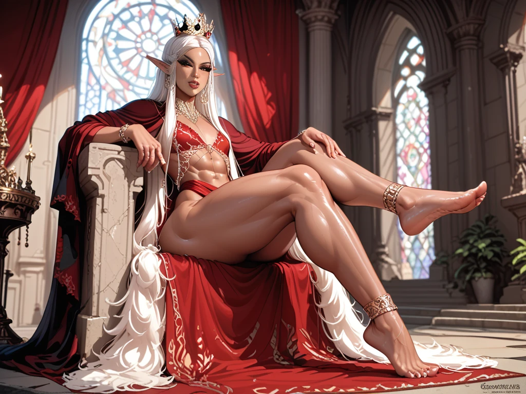 uploaded to e621, by Pixelsketcher, from Bayard Wu, Thomas Benjamin Kennington , from Einhelm, One second, ((Full Length, Master plan)),(detailed lighting of Bonifasco), (Detailed scales), (Detailed skin), ((long, Graceful multi-colored tail)), (loose hair)), ((detailed information)), [Ambient light],  [explicit content], [Sharp Focus], (questionable content), (shaded), ((masterpiece), hiss, flowing long hair, Chest of medium scales, Fluffy multi-colored the Dragon, Dragon Face, furry fantasy art, furry art, high resolution commission, second art, art,Sakimichan is beautiful, masterpiece, Best quality, detailed depiction, bright colors, Detailed face, perfect lighting, Perfect shadows, Perfect eyes, focus on the girl, the Dragon eyes, flawless face, (( Graceful multi-colored tail)) the Dragon, bright skin, dragon girl, can be solved, Scaly Women, Dragon's nose, Large long muzzle, Multi-colored scales, look at the viewer, half-closed eyes, One, (masterpiece), (Best quality), (illustration), long white hair, Detailed scales, Balanced coloring, Global Illumination, ray tracing, good lighting, scales, second, Showing breasts, hands on breast, split, I&#39;m looking at the viewer, Seductive look, nsfv, elegant seducing pose, (The highest level of medieval interior), ((slim and very built, elegant clothes, long slender legs, Long neck)), oil painting, style by Italian artist Pino Daeni, Beautiful girl, the wind blows her hair, rose petals, like snowfall, full height, short chiton above mid-thigh, thin waist,  big eyes, very long eyelashes, golden jewelery, diamond earrings, Gold bracelets, long beautiful legs, , ultra high quality model, чистое Detailed face, Exquisite clothing, white stockings