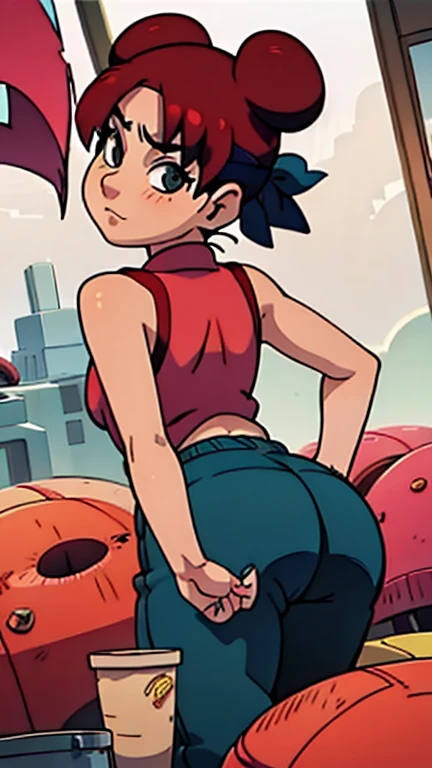 Mimo,1girl solo,( kid)ompletely nude:1.