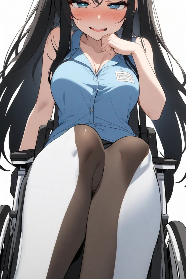 Anime. 1 Girl. Cute girl. Slave. Ssbbw. Clumsy slave. Silver-pink-blue hair. Long hair. Rainbow eyes. Beautiful eyes. Perfect eyes. Expressive eyes. Blind eyes. Blind. Disabled person. Ideal face. Thick body. Thick long legs. Swollen with fat. body. Beautiful nose. . Big breasts. Slave collar. Shackles. Chains. Dirty tunic. Torn tunic. Diaper. She wears a diaper. Dirty diaper. Sitting. Wheelchair. Beautiful character design. Shiny skin. Barefoot. Cold. Runny nose. Nasal mucus. Snot. Wants to sneeze. I have to sneeze. Violent, desperate desire to sneeze. She sneezes. She sneezes, covering her nose with her hands. Legs together and feet apart. Urinary incontinence. Wants to pee. I need to pee. A strong, desperate urge to pee. She peed herself. She peed herself in the middle of the street. Diarrhea. Wants to poop. I need to poop. A strong, desperate urge to poop. She craps herself. She shit herself in the middle of the street. Middle Ages. Fantasy. City. Street. Slave market. Snot flows from the nose. She is sold on the slave market. Full body. NSFW. Scat. Official art. Extremely detailed CG Unity 8k wallpaper. Ideal lighting. Ultra high resolution 4K. Super detailed 8K. A high resolution.