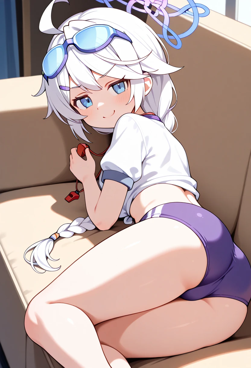 muste piece, best quality, 1 girl, solo, juli swim, Tied shirt, bikini under clothes, necklace, Short shorts, visor cap,medium chest,NSFW,((1boy)),large penis,((vaginal)),((sex)),((cum in pussy))、Pained expression、(excessive cum)